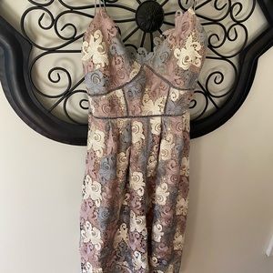 Anthropologie Eri + Ali Floral Midi Dress